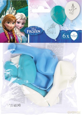 Amscan: 6 Ballons Frozen Q