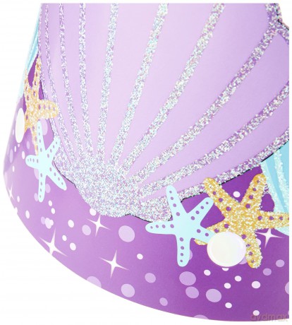 Amscan: 8 Paper Crowns Mermaid Wishes
