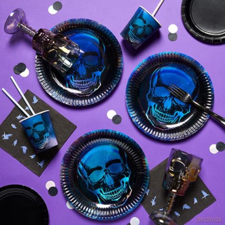 Amscan: Decoration Skull Boneshine Fever H