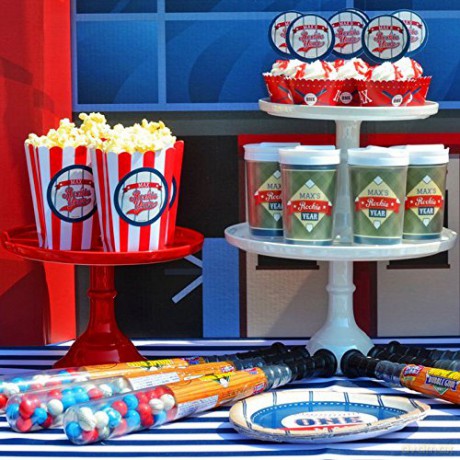 Amscan: Favor Box Ppcorn Sm Apl Red Q