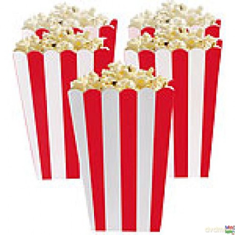 Amscan: Favor Box Ppcorn Sm Apl Red Q