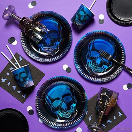 Amscan: Goblet Skeleton Halloween Decoration H