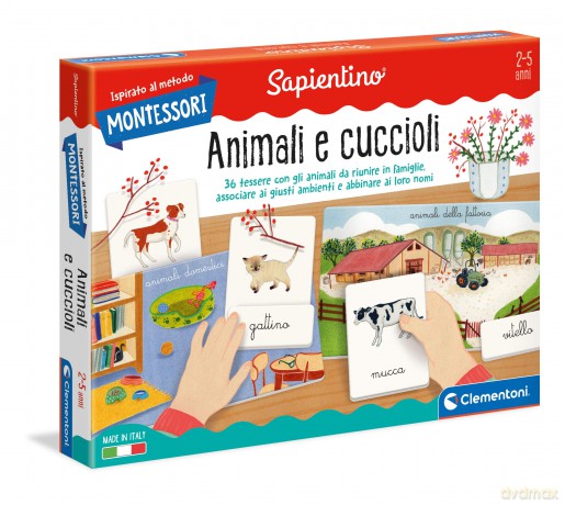 Animali E Cuccioli-Montessori