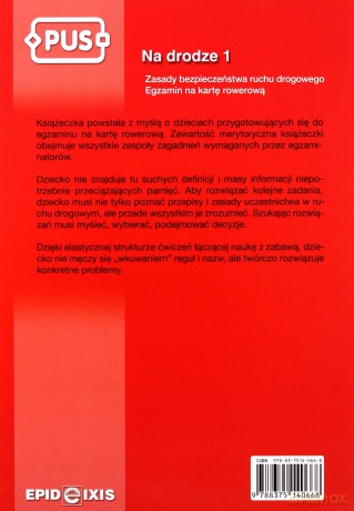 Na Drodze 1. Zasady Bezpieczeństwa Ruchu Drogowego. Egzamin Na Kartę Rowerową - Adam Cedro [SZKOŁA]