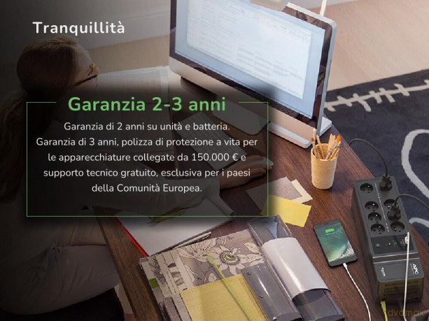Apc Back-Ups 500va 8 Ita