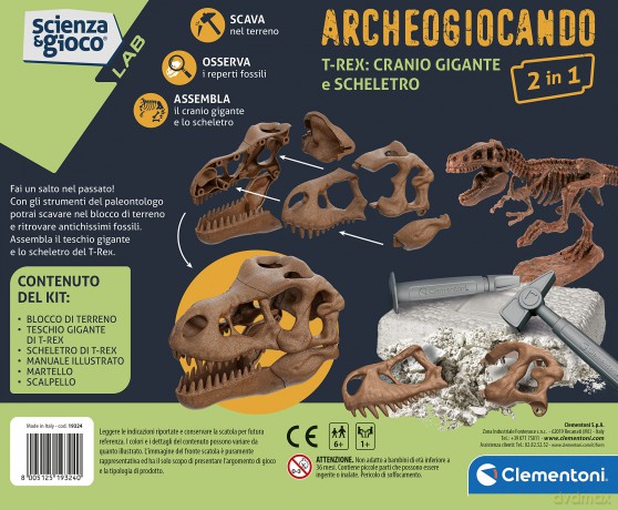 Archeogiocando - Digkit T-Rex2in1