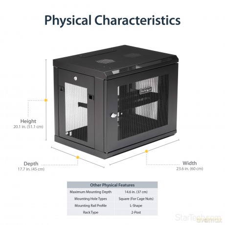 Armadio Per Server Rack 9u - (43cm)