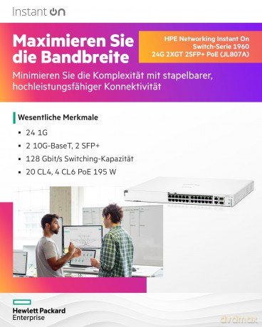 Aruba Ion 1960 24g 2xt 2xf 370w