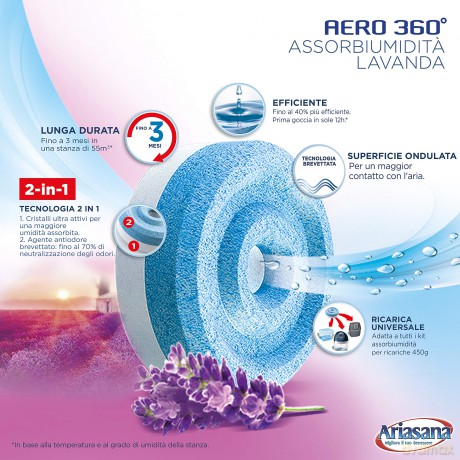 As Aero 360Â° Tab Relax Lavanda 450g