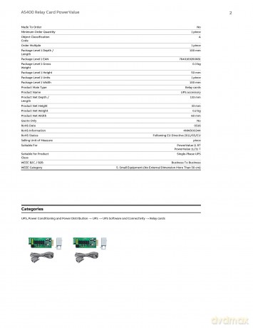 As400 Relay Card Powervalue