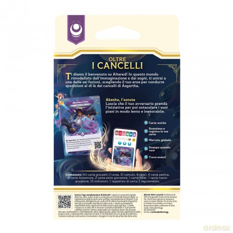 Asmodee 40006 - Altered - Yzmir Starter Deck Oic It - Display 6 Pezzi