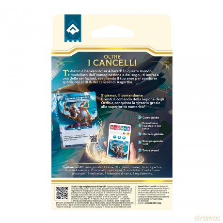Asmodee: Altered - Ordis Starter Deck Oic It - Display 6 Pezzi