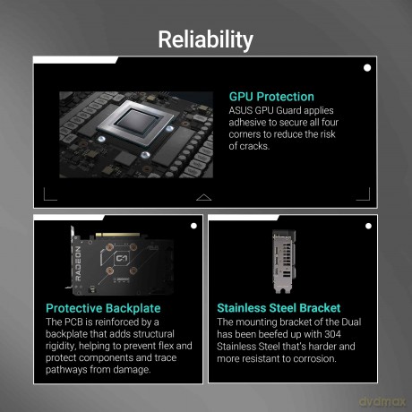 Asus Dual-Rx9060xt-16g 16gb Gddr6 Hdm...