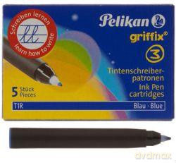 Naboje Do Pióra Kulkowego Graffix Roller Niebieski [SZKOŁA]