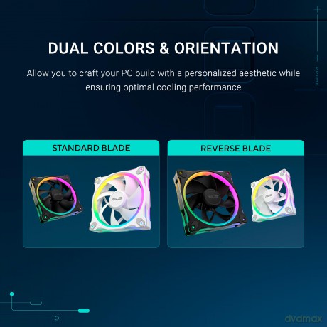 Asus Prime Mr120 Fan Argb Black