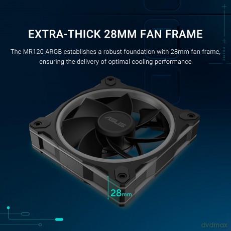 Asus Prime Mr120 Fan Argb Reverse Black