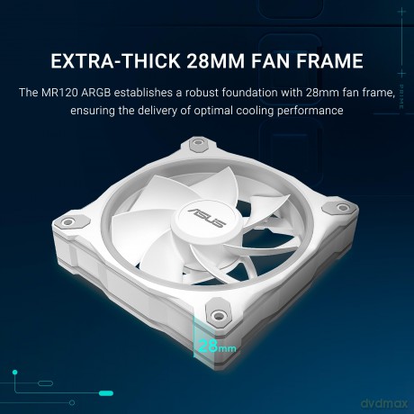 Asus Prime Mr120 Fan Argb Reverse White 3in1