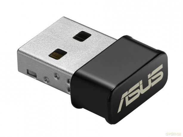 Asus Usb-Ac53 Adattatore Wifi Ac1200 Dual Band, Formato Compatto, Supporto Mu-Mimo, Adatto Per Gaming E Streaming 4k