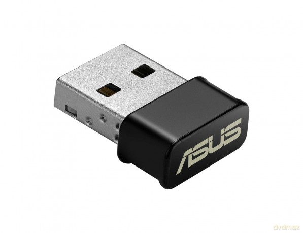 Asus Usb-Ac53 Adattatore Wifi Ac1200 Dual Band, Formato Compatto, Supporto Mu-Mimo, Adatto Per Gaming E Streaming 4k