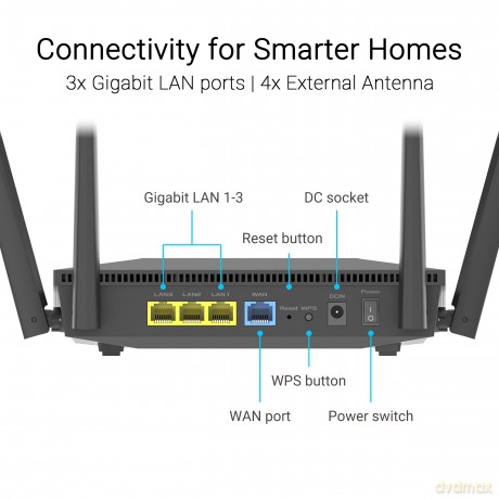 Asus Wl-Router Rt-Ax52 Pro Ax3000 Aimesh