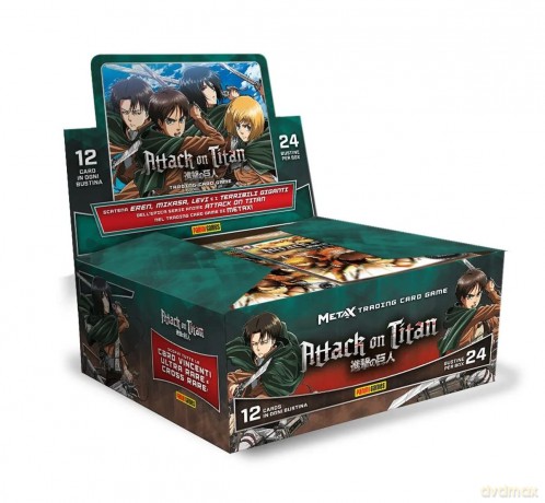 Attack on Titan Card Box 24 Buste