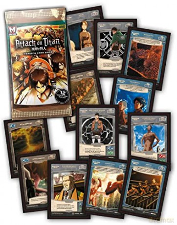 Attack on Titan Card Box 24 Buste