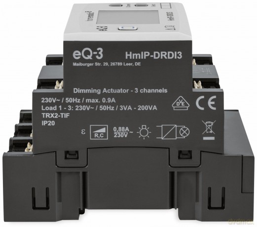 Attuatore Dimmer Montaggio Su Guide