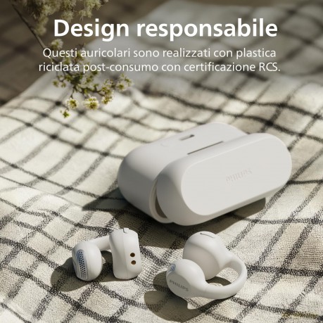 Auricolare Open Ear True Wrls Bianc