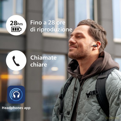 Auricolari True Wireless (Nero)