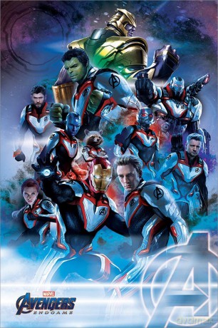 Avengers: Endgame (Suits) Maxi Poster (Stampa)