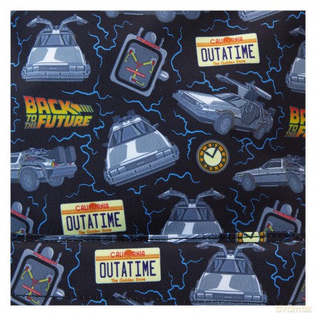 Back To The Future: Loungefly - 40th Anniversary Nylon Full-Size Backpack