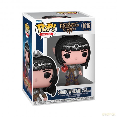 Baldur'S Gate: Funko Pop Games - Shadowheart With Artifact (Vinyl Figure 1016)