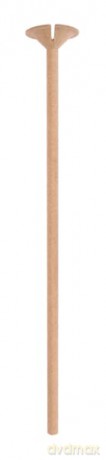 Balloon Stick With Cup Paper Length 30 Cm Q. Stecche In Carta Per Palloncini, H. 30 Cm, Con Coppetta