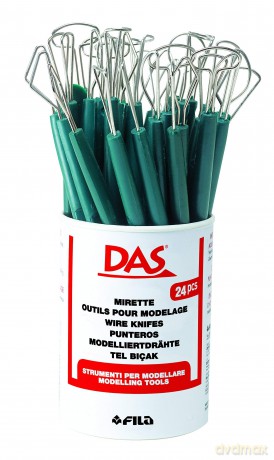 Barattolo Da 24 Mirette In Plastica