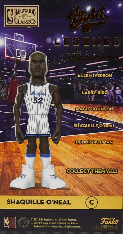 Basketball: Funko Gold - Nba - Magic - Shaquille O'Neal (12") (Premium Vinyl Figure)
