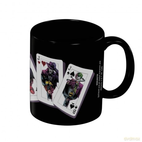 Batman (Three Jokers) Black Pod Mug