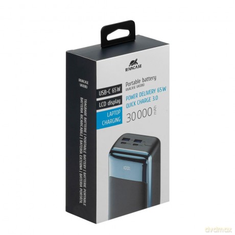 Battery Bank 30.000 Mah 65w Qc/Pd
