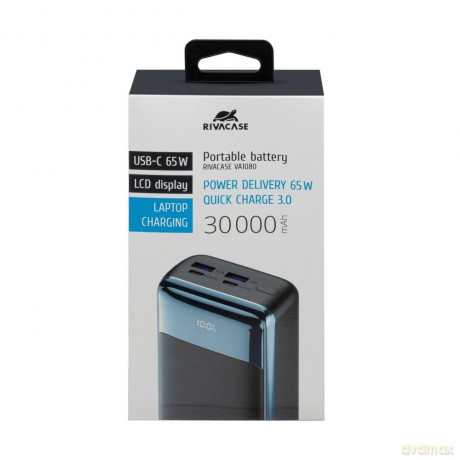 Battery Bank 30.000 Mah 65w Qc/Pd