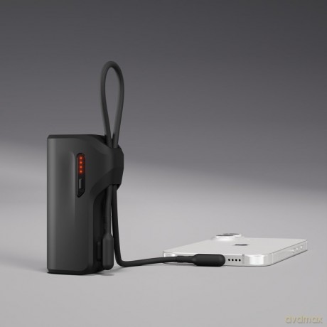 Battery Bank Usb-C 5k Cable Black