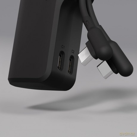 Battery Bank Usb-C 5k Cable Black