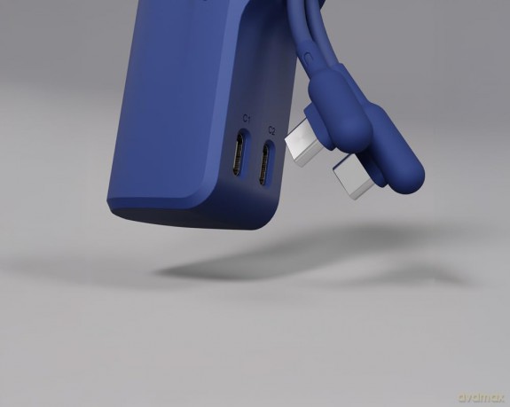 Battery Bank Usb-C 5k Cable Blue