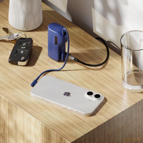 Battery Bank Usb-C 5k Cable Blue