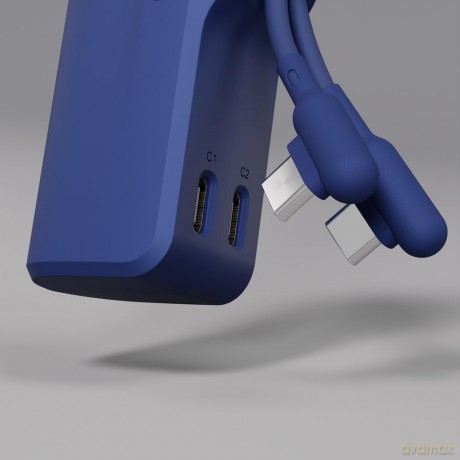 Battery Bank Usb-C 5k Cable Blue