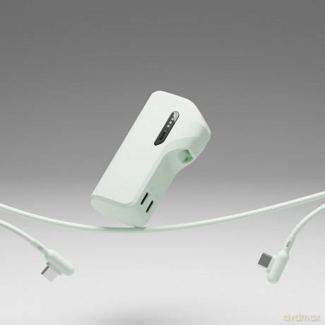 Battery Bank Usb-C 5k Cable Mint