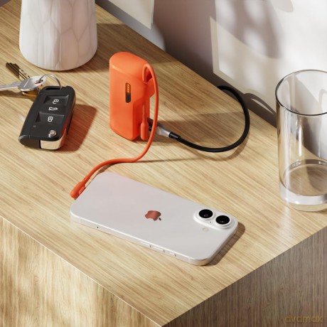 Battery Bank Usb-C 5k Cable Orange