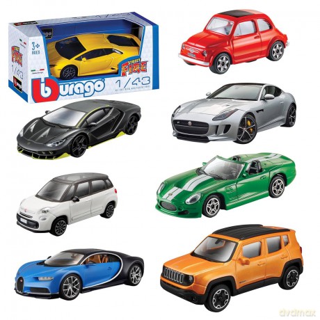 Bburago - Auto Street Fire 1:43 (Assortimento)