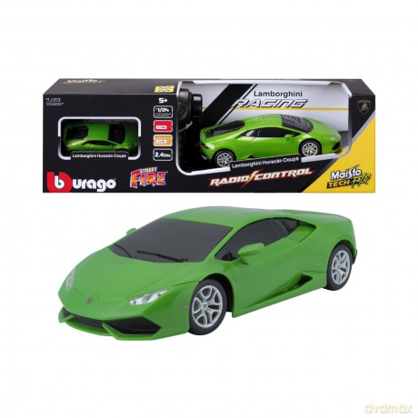 Bburago: Co-Pack Rc Lamborghini Huracan Coupe 1:24 E 1:43 Diecast