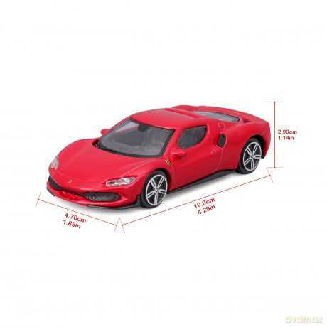 Bburago: Ferrari 296 Gtb R&P -1:43