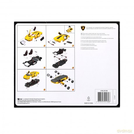 Bburago: Model Kit Lamborghini Countach 1:24