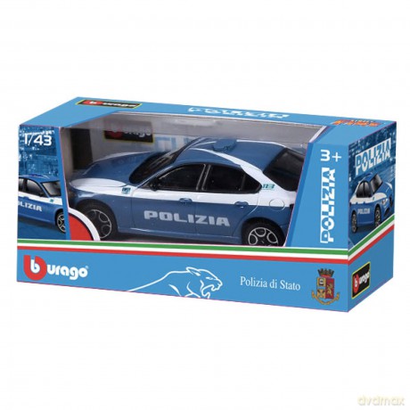 Bburago: Polizia 1:43 (Assortimento)